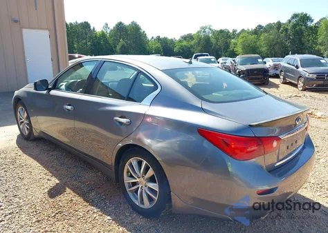 2015 Infiniti Q50 Premium from USA, damaged, VIN JN1BV7AP3FM352914